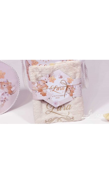 Trusou botez cu iarba pampass ursuleti si stele Pampas Bear 14